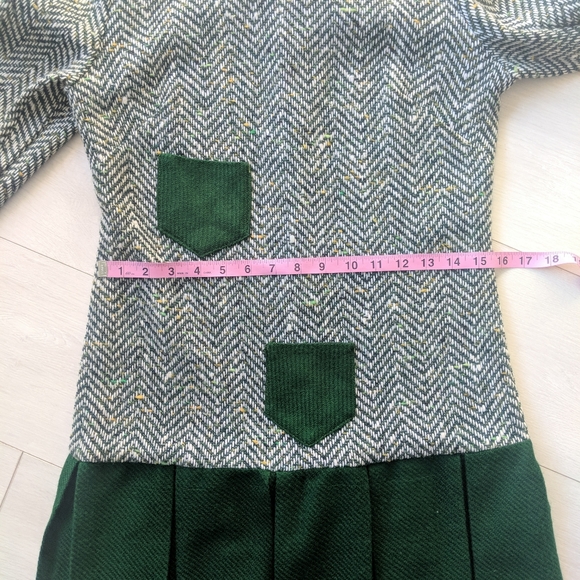 Vintage Handmade Tweed Dress - Picture 5 of 9